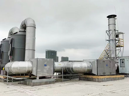 鋰電池有機廢氣處理
