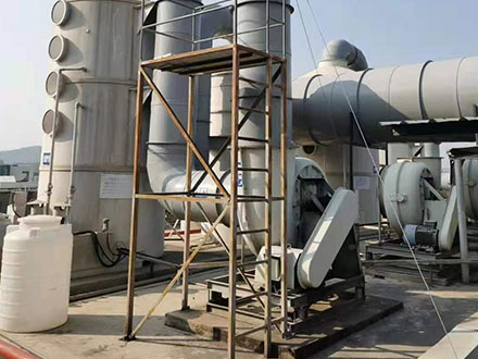 電鍍酸霧廢氣處理.